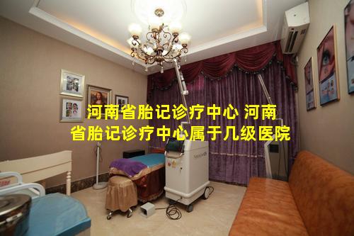 河南省胎记诊疗中心 河南省胎记诊疗中心属于几级医院